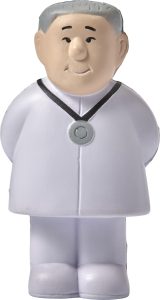Vue 1 de Figurine antistress Lily | Médecin