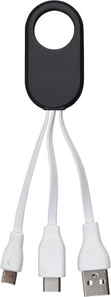 Vue 4 de Câble de charge Pilar | 3-in-1