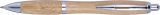Vue 1 de Stylo bille Carson | Bambou | Détails argent
