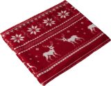 Vue 5 de Couverture polaire Jane | Motif renne
