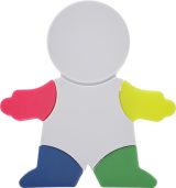 Vue 1 de Set de surligneurs Ella | Forme mannequin | 4 couleurs