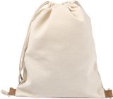 Vue 5 de Sac à dos Tianna | Coton 250 g/m² | Liège | 1,2 l