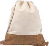 Vue 1 de Sac à dos Tianna | Coton 250 g/m² | Liège | 1,2 l