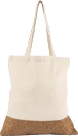 Vue 1 de Sac de courses Dalia | Coton | Détail en liège