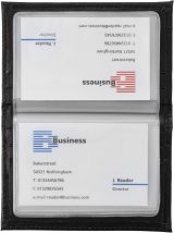 Vue 5 de Porte-cartes Bethany | Cuir reconstitué