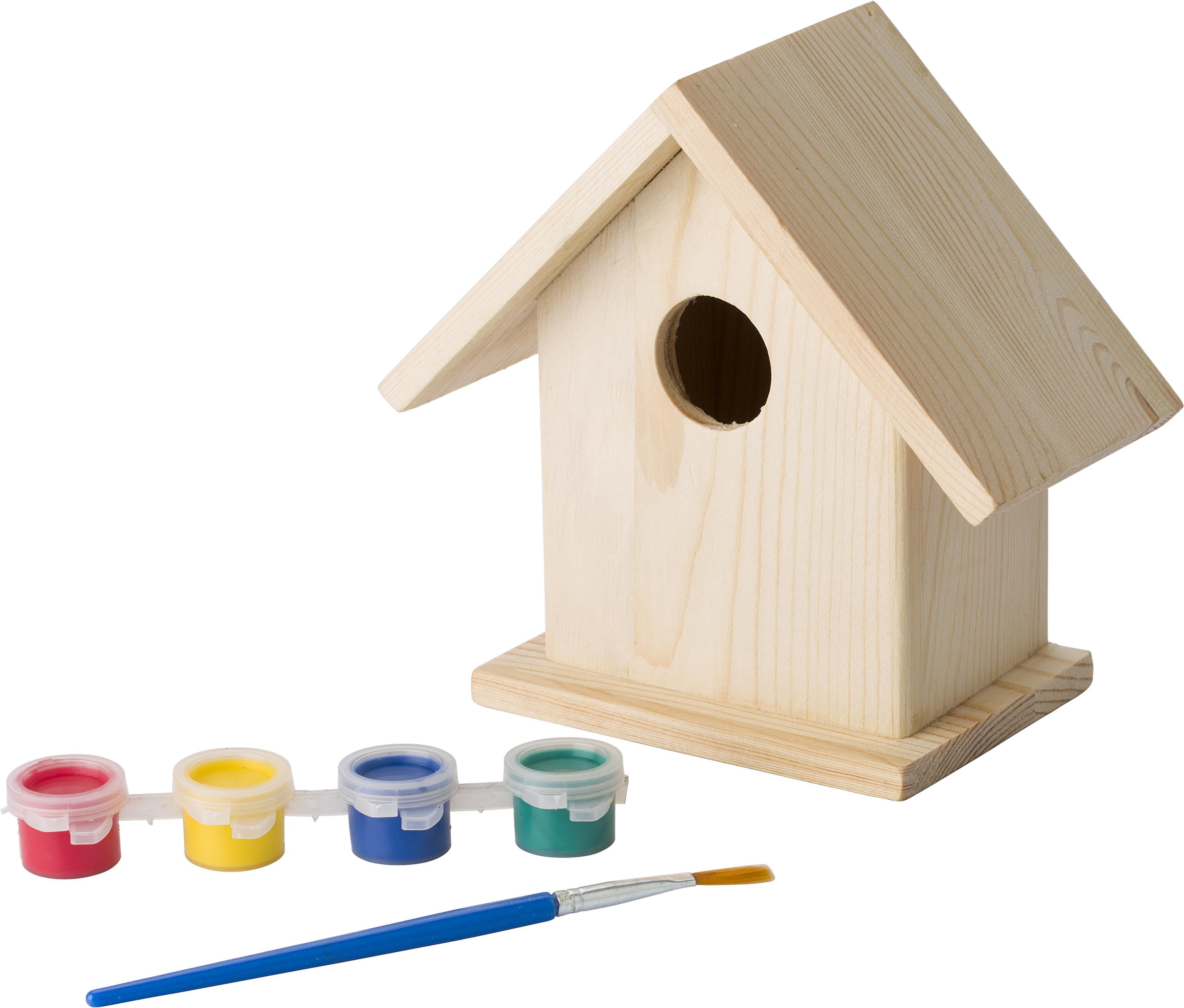 Nichoir Wesley | Bois | Set de peinture
