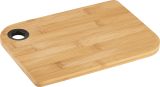 Vue 4 de Planche à découper Steven | Bambou | 24,5 x 17,5 cm