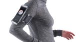 Vue 4 de Brassard téléphone Danny | Plastique et velcro