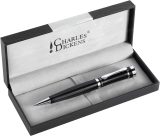Vue 3 de Charles Dickens stylo bille Bibi | Métal