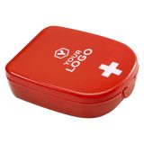Vue 5 de Trousse de premiers secours Mila | Boîte plastique | Rouge croix blanche