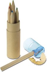 Vue 5 de Set de crayons de couleur Libbie | 6 pcs