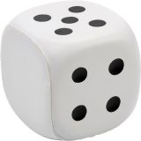 Vue 3 de Balle antistress Javier | Forme de dé