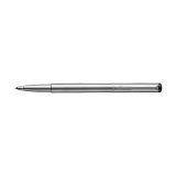 Vue 1 de Parker Vector stylo roller | Acier inoxydable