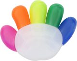 Vue 1 de Surligneur Sierra | 5 couleurs | Forme main