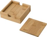 Vue 5 de Set de sous-verres Archer | Bambou | 4 pièces