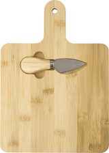 Vue 1 de Plateau à fromages Jelena | Bambou | Avec couteau