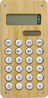 Vue 1 de Calculatrice Thomas | Bambou | Solaire
