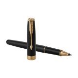 Vue 4 de Parker Sonnet stylo roller | Finitions dorées