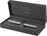 Vue 7 de Parker Sonnet stylo roller | Acier inoxydable