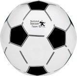 Vue 3 de Ballon de football Norman | Gonflable