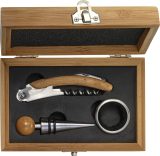 Vue 1 de Coffret à vin Leonie | Bambou | 3 pièces