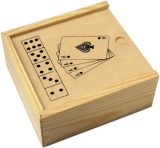 Vue 1 de Set de jeux Myriam | Bois