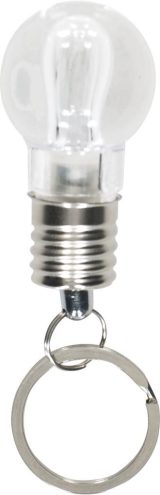 Vue 1 de Porte-clés Hakeem | Plastique | Forme d'ampoule | LED