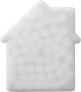 Vue 1 de Carte de menthe Jaya | Plastique | Forme de maison | 6,5 g