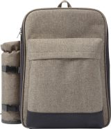 Vue 4 de Sac à dos de pique-nique Allison | Polyester | 4 personnes