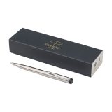 Vue 3 de Parker Vector stylo bille | Acier inoxydable