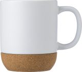Vue 1 de Mug Rosamund | Céramique | Fond liège | 300 ml