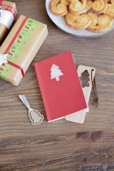 Vue 3 de Xommark Marque-page de Noël, sapin de Noël