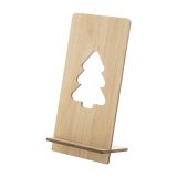 Vue 2 de Kannykka support pour téléphone, sapin de Noël