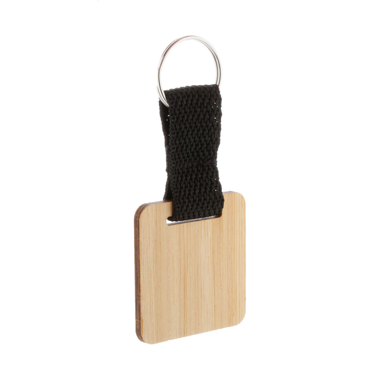 Stropp Porte-clés en bambou, rond