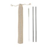 Vue 1 de SteelSip set de pailles