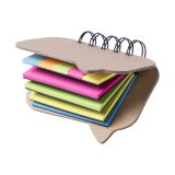 Vue 2 de Citrus bloc-notes feuilles adhésives