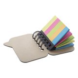 Vue 3 de Citrus bloc-notes feuilles adhésives