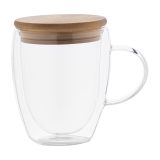 Vue 1 de Grobina mug thermos en verre