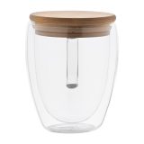 Vue 2 de Grobina mug thermos en verre