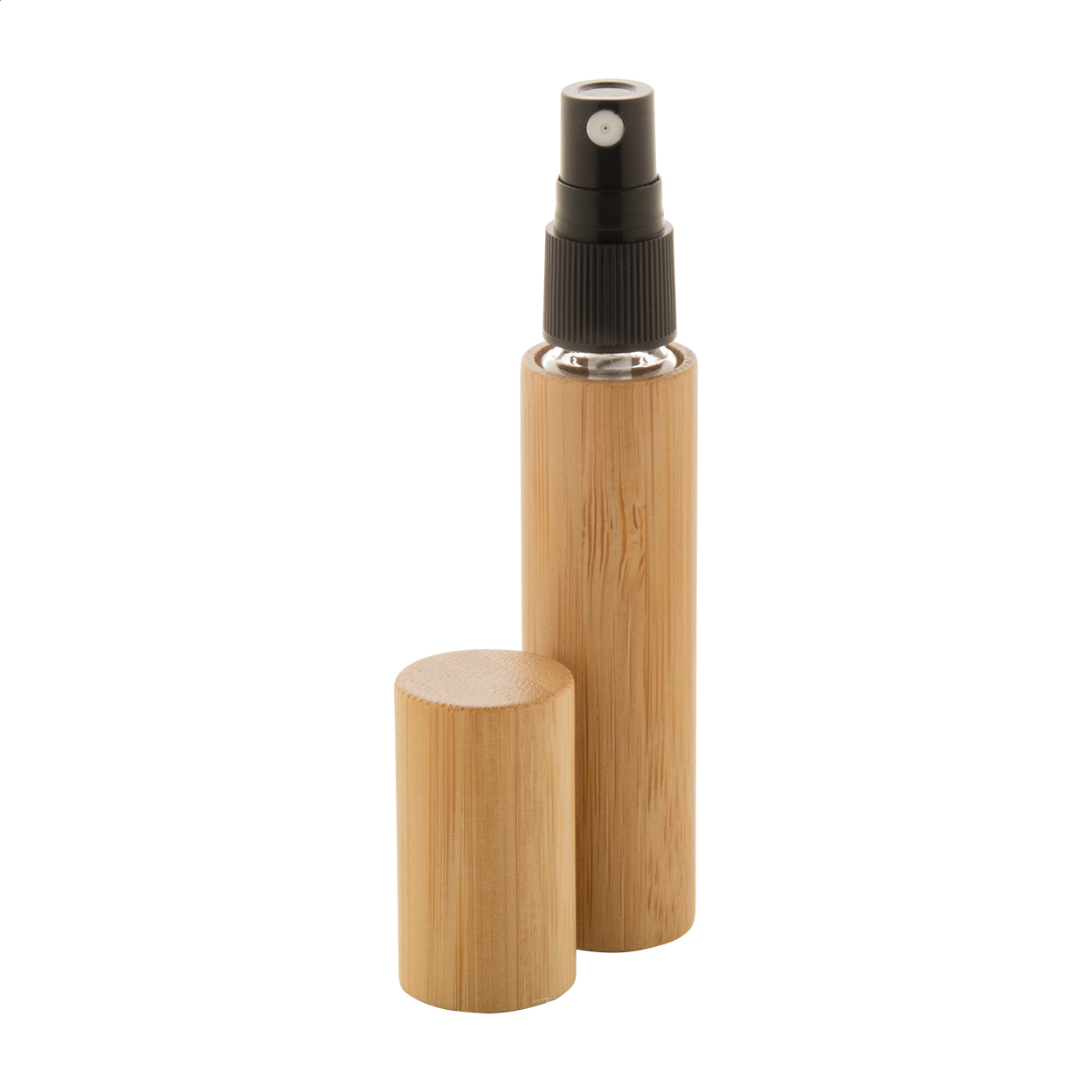 Fragrano Flacon de parfum en bambou