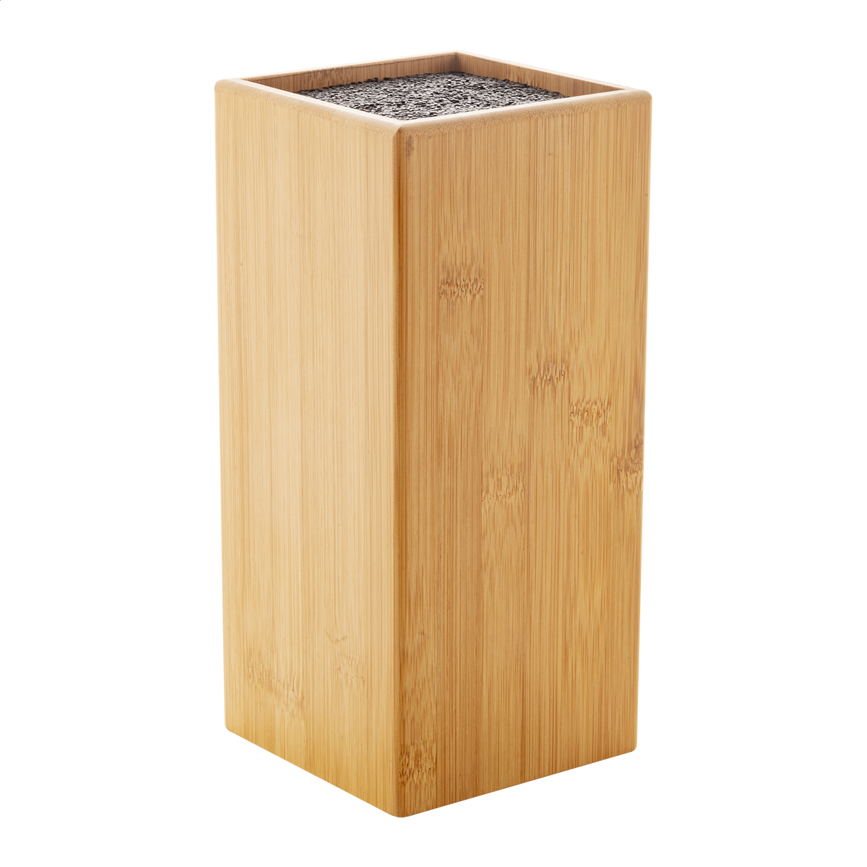 Santoku bloc de couteaux en bambou