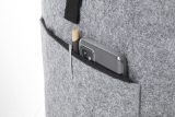 Vue 6 de Refelt Roll Sac à dos en feutrine RPET