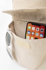 Vue 5 de Rekan Back Sac à dos en toile recyclée