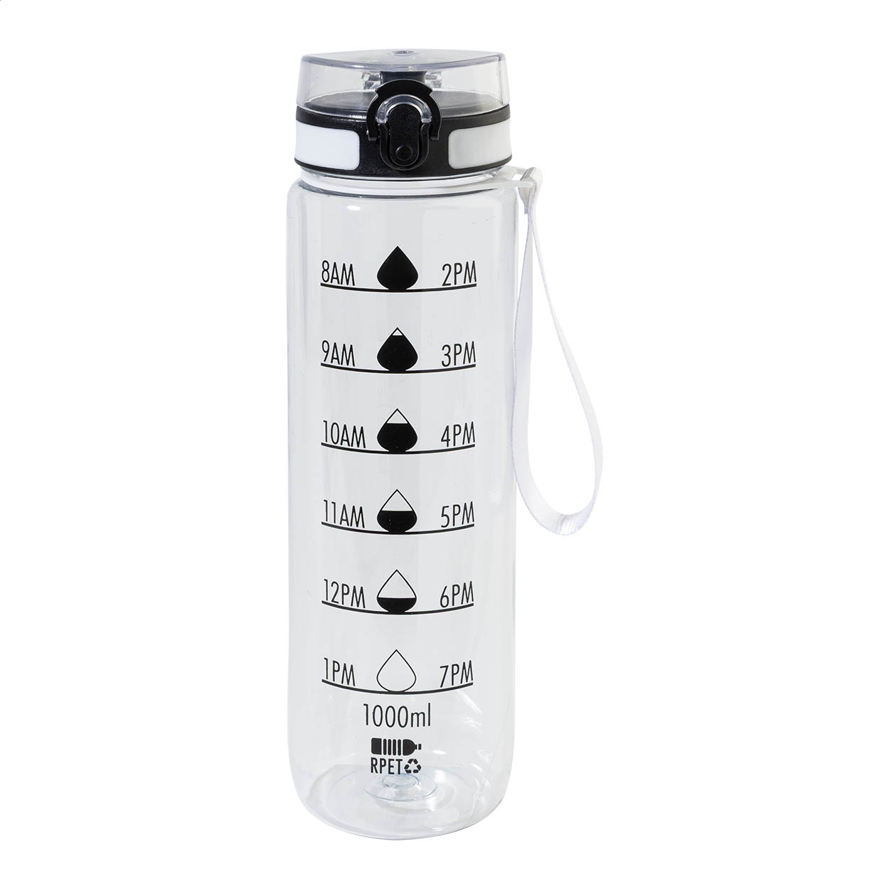 Sipcount Bouteille avec graduation en RPET
