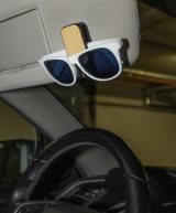 Vue 4 de ShadeSnap Support lunettes en RABS pour voiture