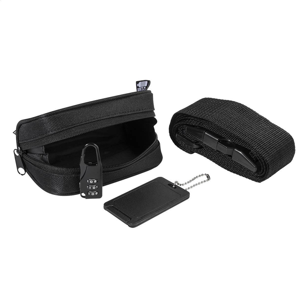 SafeTrip Kit de voyage en RPET