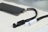 Vue 6 de CuffStand Bracelet support pour téléphone portable en RPET
