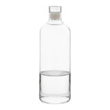 Vue 2 de Agua Bouteille en verre
