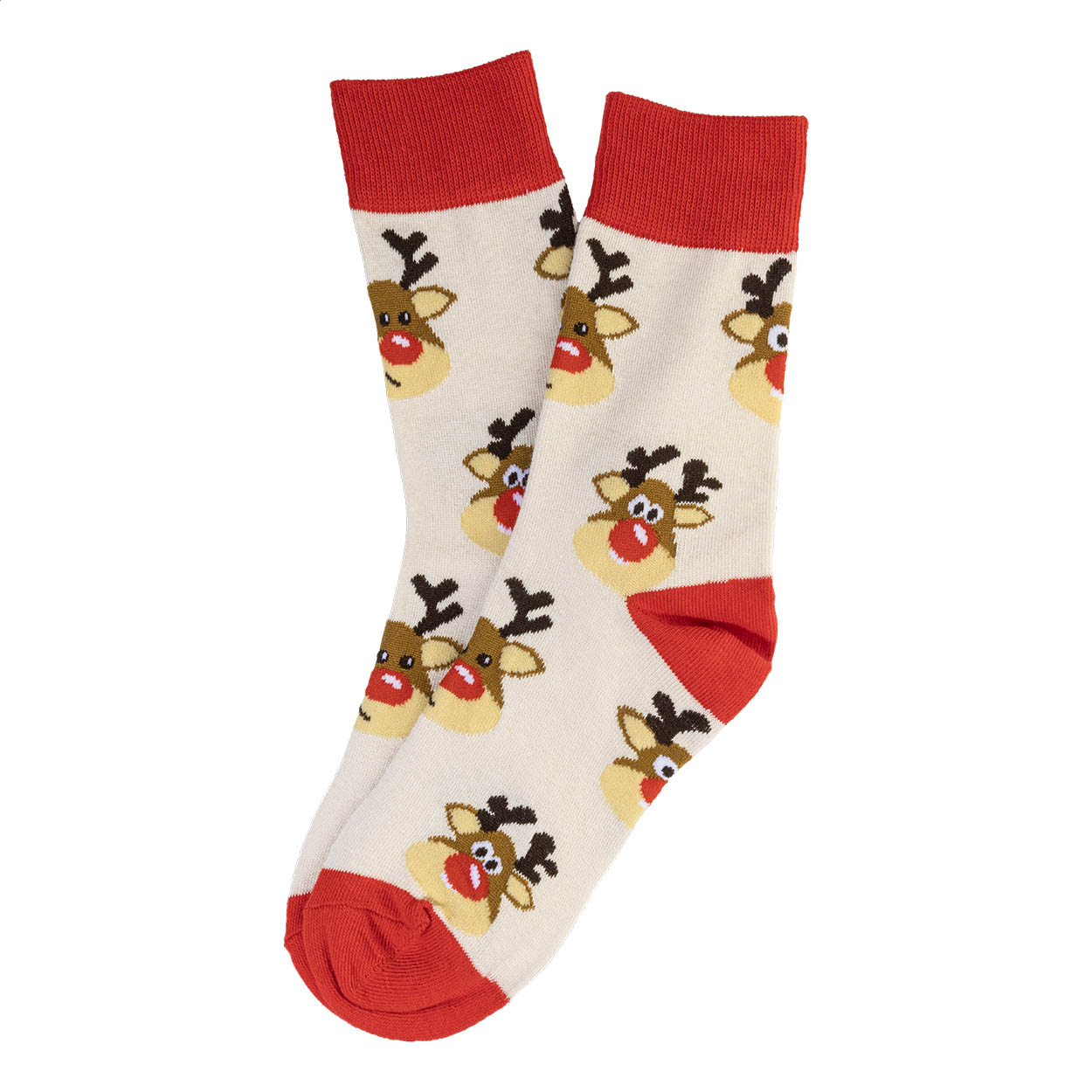 Julsokka Chaussettes de Noël, bonhomme de neige