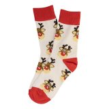 Vue 1 de Julsokka Chaussettes de Noël, bonhomme de neige
